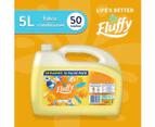 Fluffy Regular Liquid Fabric Softener Conditioner 5L
