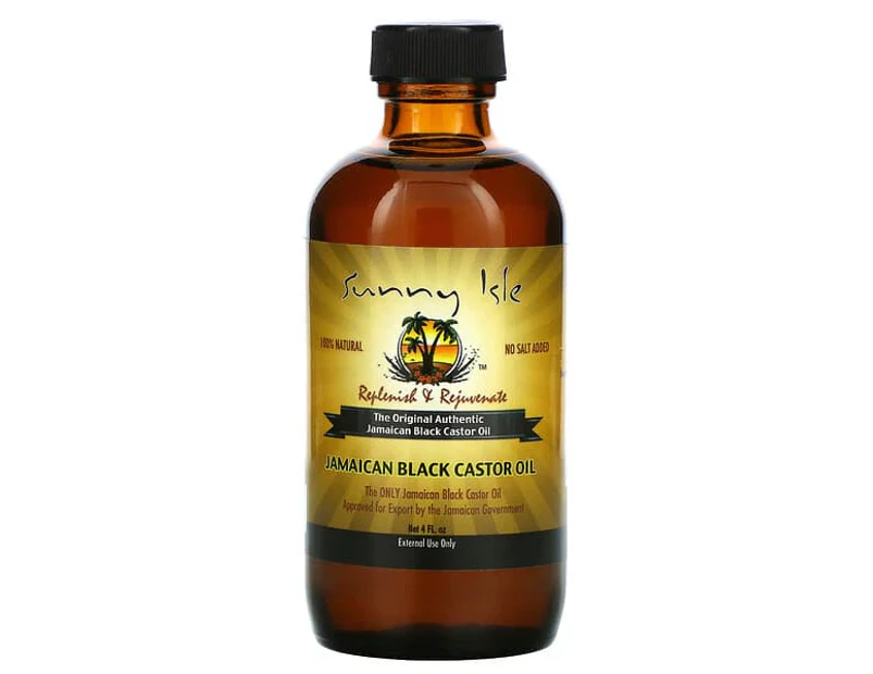 100% Natural Jamaican Black Castor Oil, 4 fl oz