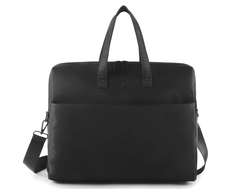 Travel Gear Slimline Computer Laptop Bag - Black