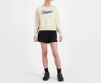 Champion Women's Sports Graphic Pullover Sweatshirt - Oat Milk Latte