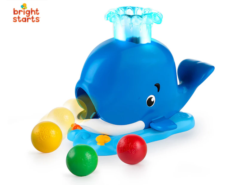 Bright Starts Silly Spout Whale Popper - Blue