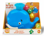 Bright Starts Silly Spout Whale Popper - Blue