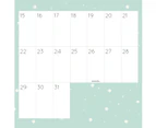 2024 Calendar BIG DATES Easy-to-See Square Wall, Paper Pocket CPB2 - Multi-colour