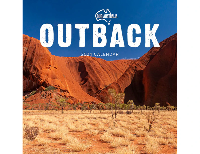 2024 Calendar Our Australia Outback Square Wall, Paper Pocket COB22 - Multi-colour