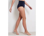 KATIES - Womens Swimwear - Navy Blue - Rusched Detail- Swim Brief - Bikini Bottoms - Swimmers - Beachwear - Swimsuit - Summer - Women's Clothing - Navy