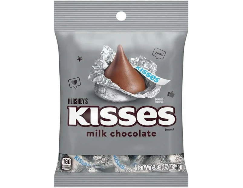 Hershey's Kisses Milk Chocolate Bag