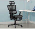 ALFORDSON Ergonomic Office Chair Mesh Executive Seat Work Computer Gaming Black