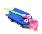 DIY Balloon Powered Car Vehicle Science Experiment Educational Students Toy-