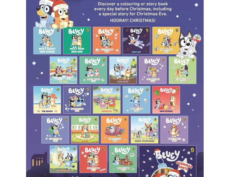 Bluey Awesome Advent Book Bundle