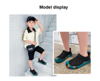 Dadawen Kids Breathable Mesh Shoes Lightweight Non Slip Sneakers-Black