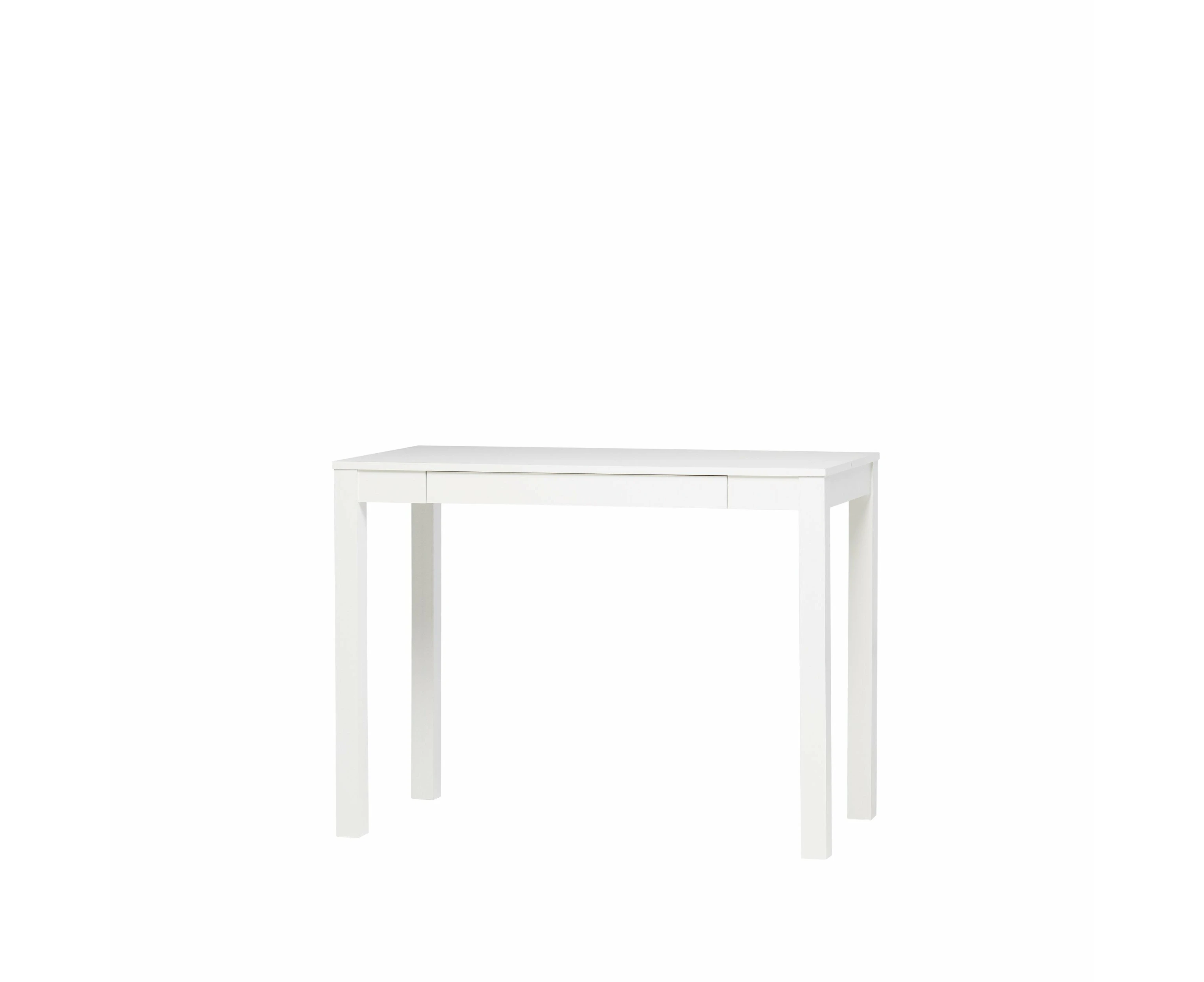 Maclaren Austin Computer Desk With Drawer Student Desk Writing Desk 100cm White