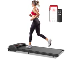 Advwin Walking Pad Treadmill Electric Home Office Gym Exercise Fitness Walking Machine Black