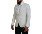 Dolce & Gabbana Blazer Jacket Sport SICILIA Style - White