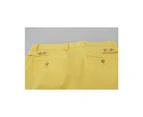 100% Authentic Dolce & Gabbana Cotton Pants from MainLine Collection - Yellow