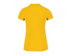 B&C Womens Safran Timeless Polo Shirt (Gold) - RW4828