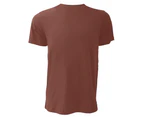 Canvas Unisex Jersey Crew Neck T-Shirt / Mens Short Sleeve T-Shirt (Heather Clay) - BC163