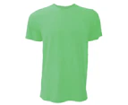 Canvas Unisex Jersey Crew Neck T-Shirt / Mens Short Sleeve T-Shirt (Heather Green) - BC163