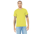Canvas Unisex Jersey Crew Neck T-Shirt / Mens Short Sleeve T-Shirt (Heather Yellow Gold) - BC163