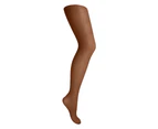 Cindy Womens 15 Denier Sheer Stockings (1 Pair) (American Tan) - LW110