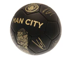 Manchester City FC Phantom Signature Football (Matt Black/Gold) - TA9601