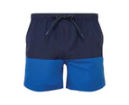 Asquith & Fox Mens Swim Shorts (Navy/Royal Blue) - RW8840