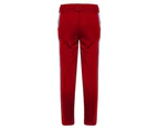 Finden & Hales Childrens/Kids Boys Knitted Tracksuit Pants (Red/White) - PC3085