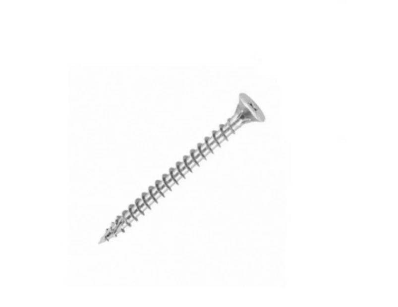 Securpak Zinc Plated Countersunk Pozi Head Screw (Pack of 40) (Silver) - ST8847