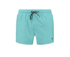 Puma Mens Contrast Drawstring Swimming Shorts (Electric Mint) - UT1672