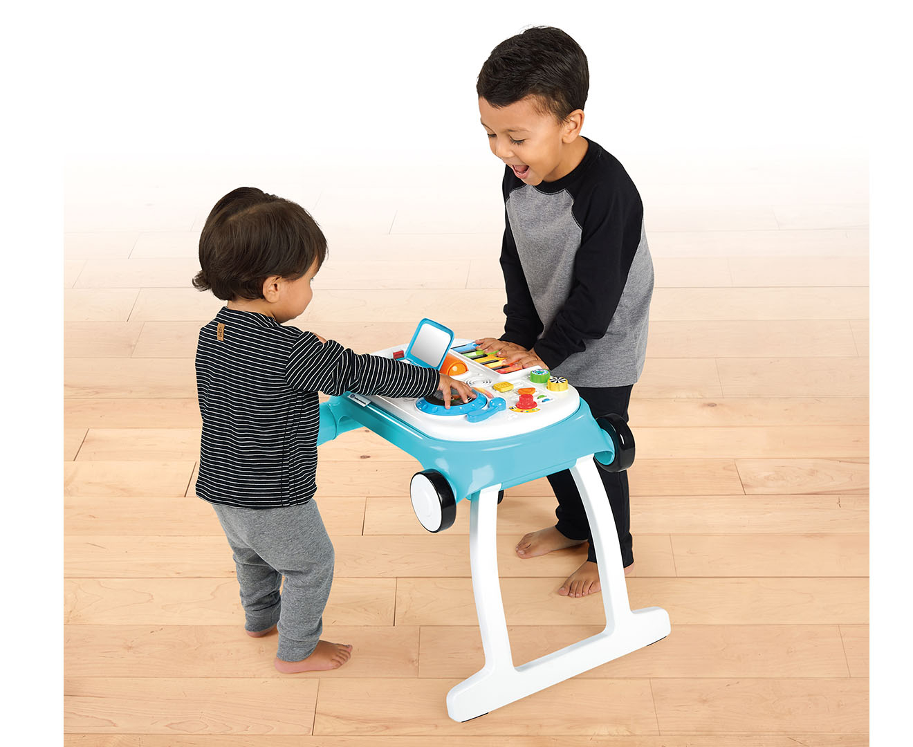 Baby Einstein Musical Mix 'n Roll 4-in-1 Baby Walker And Activity Table :  Target