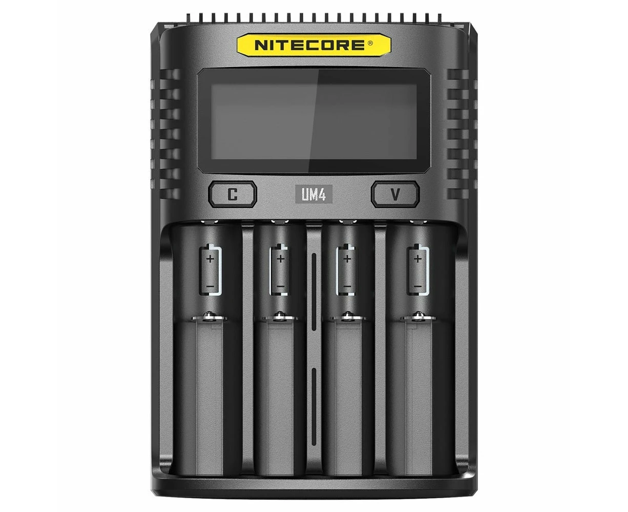 Nitecore Um4 Four Bay Usb Battery Charger