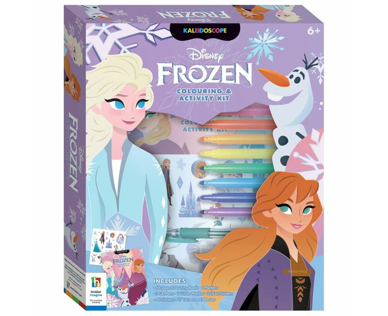 Kaleidoscope Super Frozen Colouring & Activity Kit Kids/Children Art/Craft Book