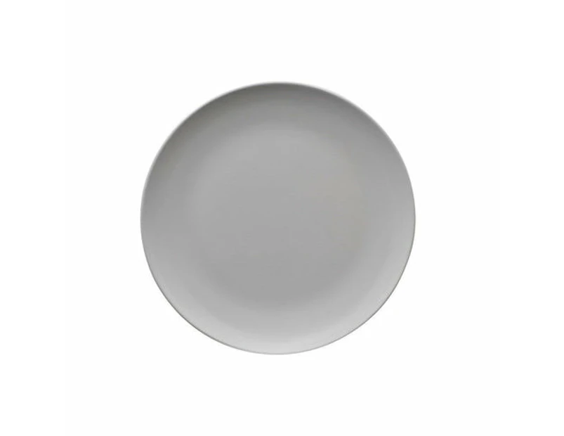 Serroni Colour Melamine Dinner Plate Size 25X25X2cm in White