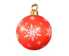 Jingle Jollys Christmas Inflatable Ball  Bauble 60cm Outdoor Decoration Red