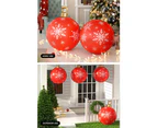 Jingle Jollys Christmas Inflatable Ball  Bauble 60cm Outdoor Decoration Red