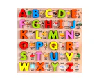 Wooden Colorful 3D Alphabet Math Number Puzzles Board Educational Children Toy- 1-20 Numbers