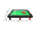 Mini Billiards Snooker Home Party Board Game Family Children Interaction Toy- American Snooker