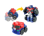 Mini Deformation Car Robot Transformable Inertia Truck Model Interactive Kid Toy-4#