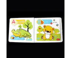 Cartoon Animal Number Waterproof EVA Baby Bath Book BB Device Development Toy- Animal Round