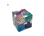 Infinity Cube Colorful Stress-relieving Flexible Magic Puzzle Cube Model for Gift- 3