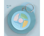 Memory Game Machine Portable Multi-purpose Plastic Kids Funny Game Key Ring for Entertainment -Blue
