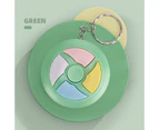 Memory Game Machine Portable Multi-purpose Plastic Kids Funny Game Key Ring for Entertainment -Green