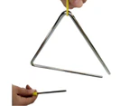 Kids Musical Instrument Percussion Triangle Bell Kindergarten Teaching Kits-