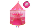 Portable Foldable Children Kids Game Play Tent Indoor Yurt Castle Playhouse Toy-Blue