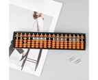 17 Digits Abacus Soroban Beads Column Traditional Kid School Math Learning Aids-