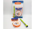 3Pcs/Set Cartoon Animal Kids Harmonica Flute Tambourine Musical Instrument Toy-