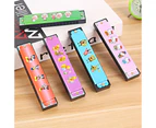 16Holes Kids Wooden Tremolo Harmonica Musical Instrument Educational Toy Gift-Random Color