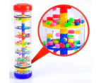 1/2/3inch Kids Rainmaker Tube Stick Musical Percussion Instrument Education Toy- 3inches