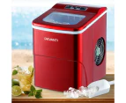 Devanti Ice Maker Machine Portable Commercial Ice Cube 2L Bar Countertop 12KG