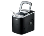Devanti Portable Ice Maker Commercial Machine Ice Cube 2L Bar Countertop Black