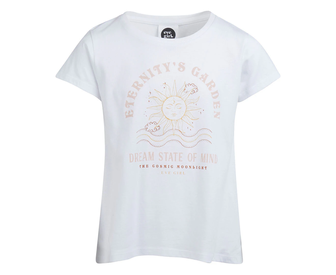 Eve Girl Youth Eternity Tee / T-Shirt / Tshirt - White